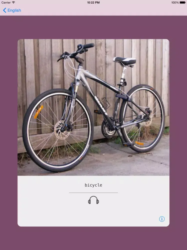 Capturas de pantalla de Learning English (British) Basic 400 Words iPad 