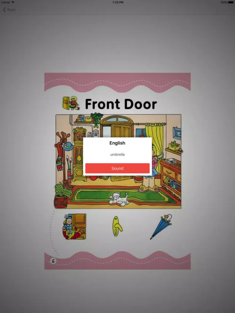 تصاویر Learning English (American) Basic Words iPad 