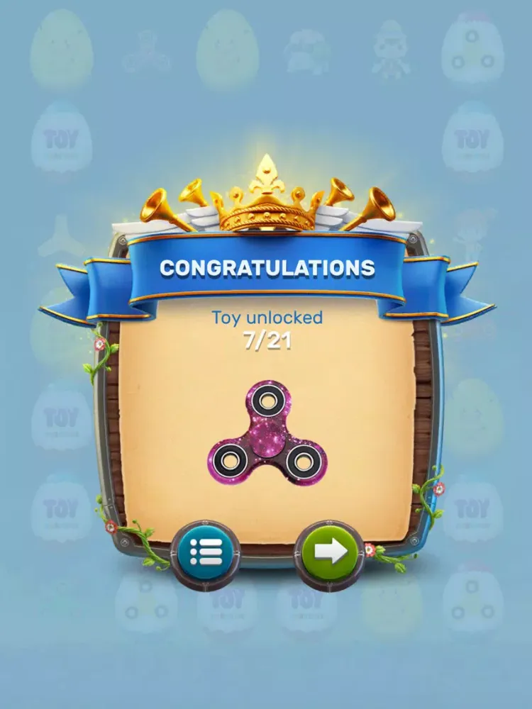Capturas de tela do Toys Surprise Eggs iPad 