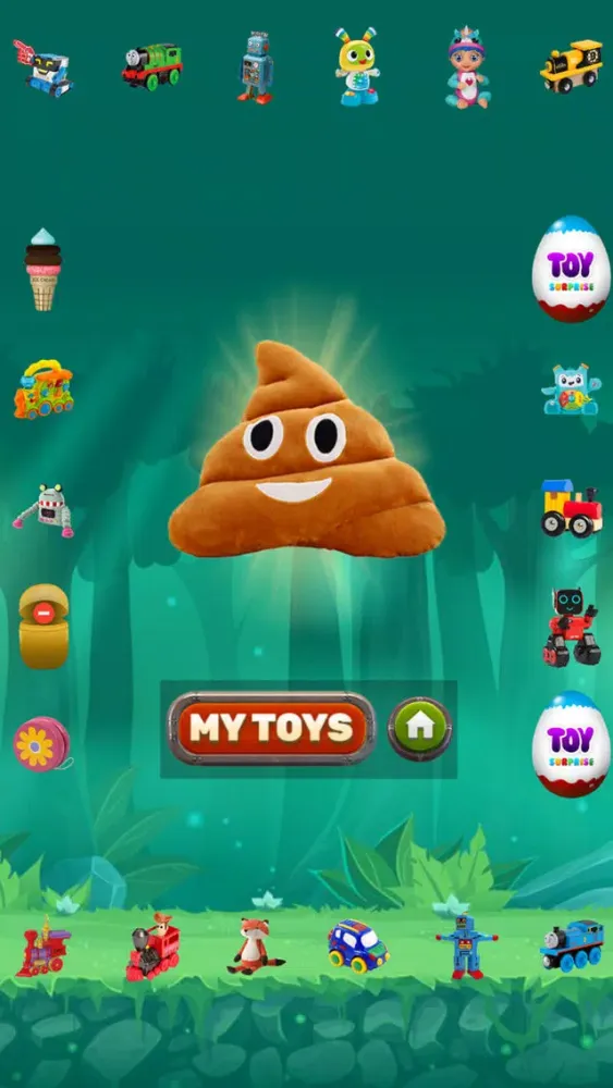 Capturas de tela do Toys Surprise Eggs