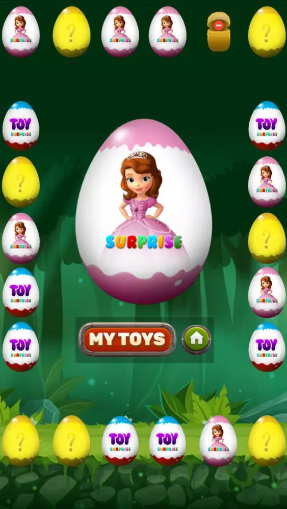 Capturas de tela do Toys Surprise Eggs