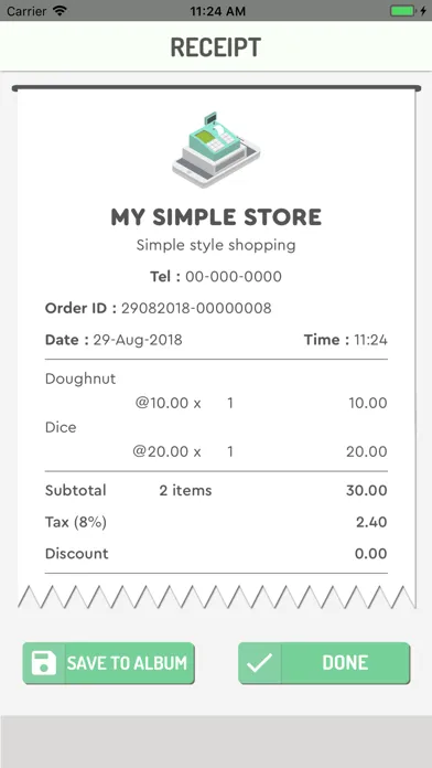 Tangkapan layar Ordinary Store
