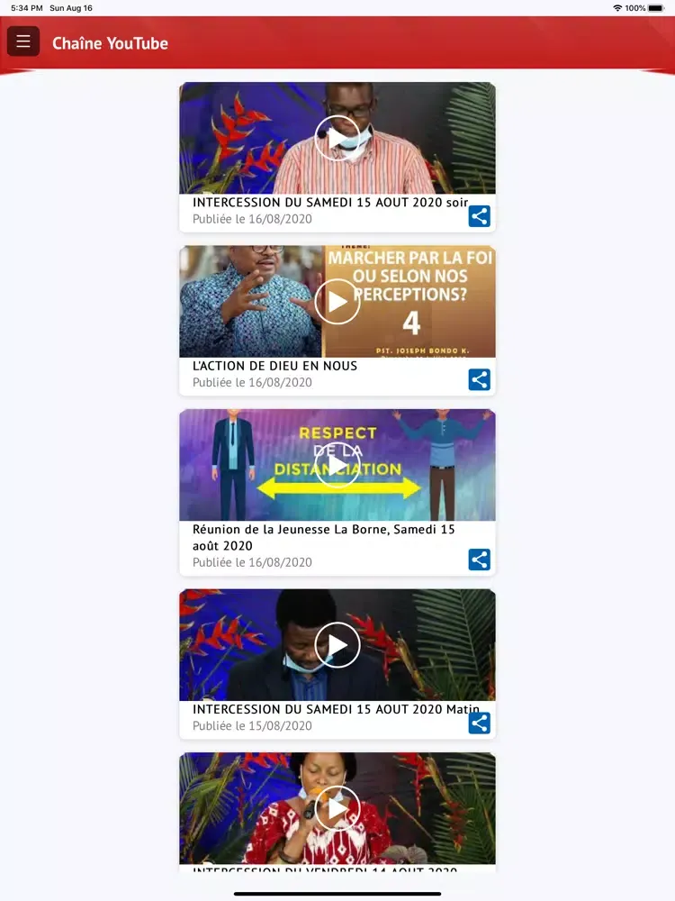 Capturas de tela do C.E.F. La Borne iPad 