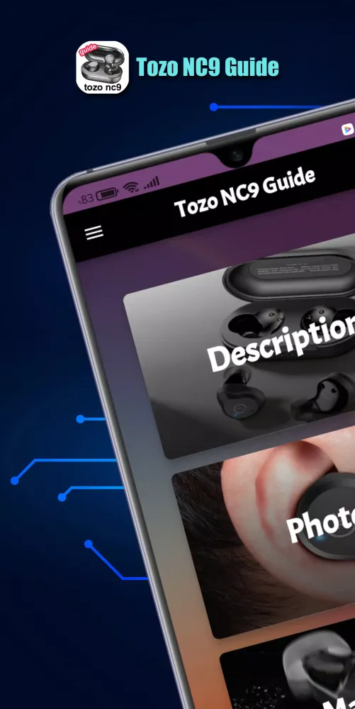 Tozo NC9 Guide應用截圖