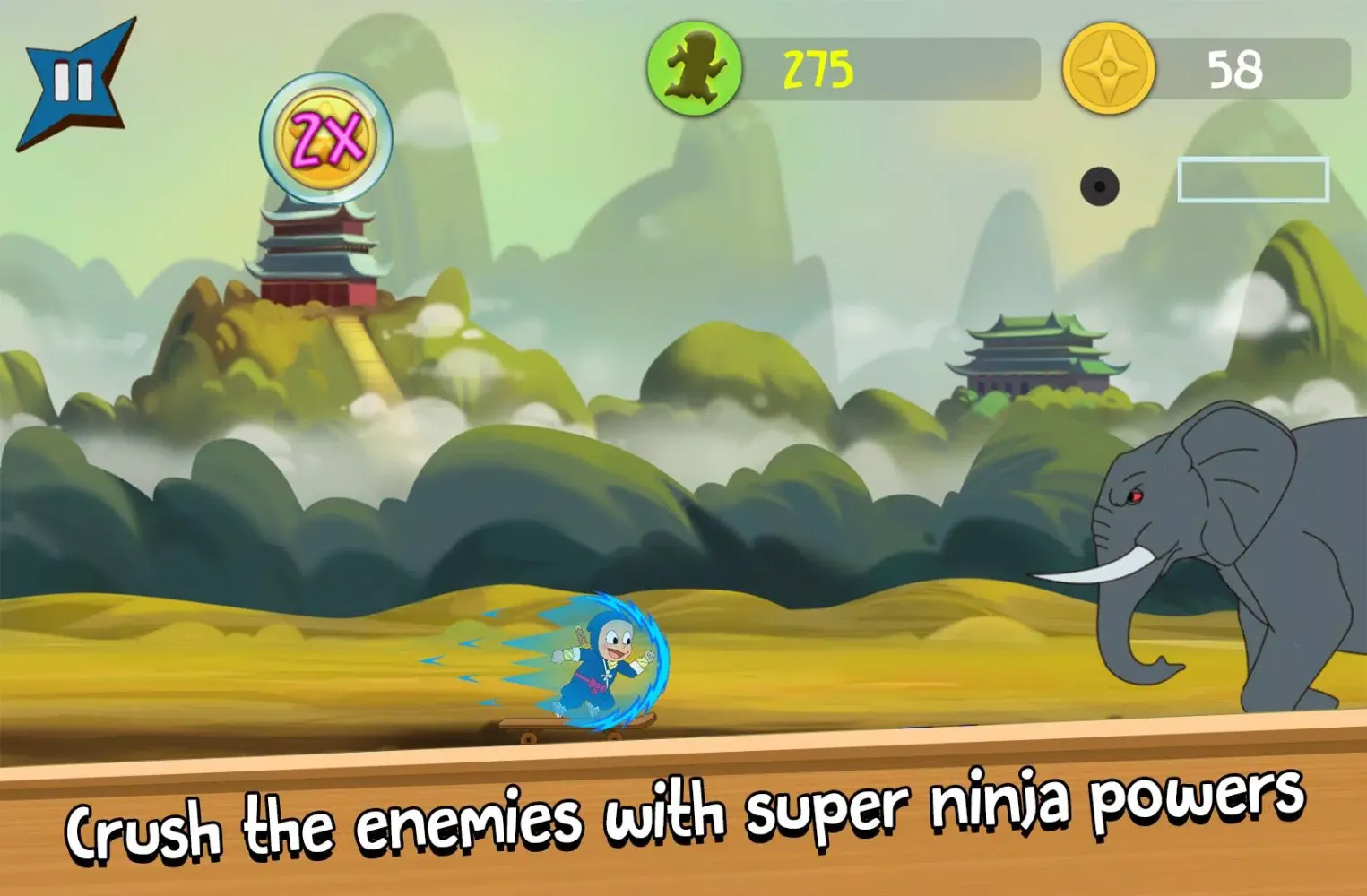 Flying Hattori Screenshots