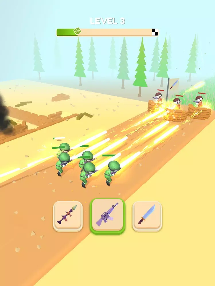 صور Gun And Run 3D iPad 
