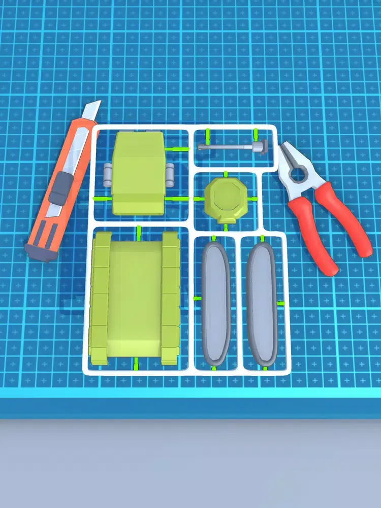 Zrzuty ekranu Model Build 3D iPad 