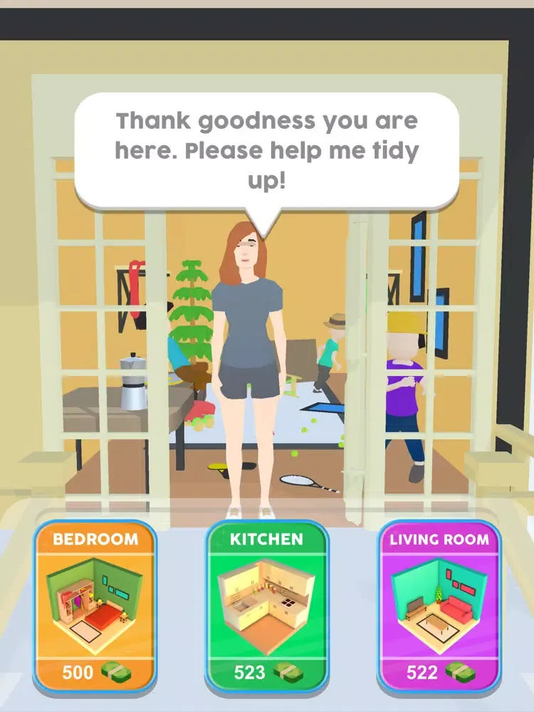 Скриншоты Tidy House 3D iPad 