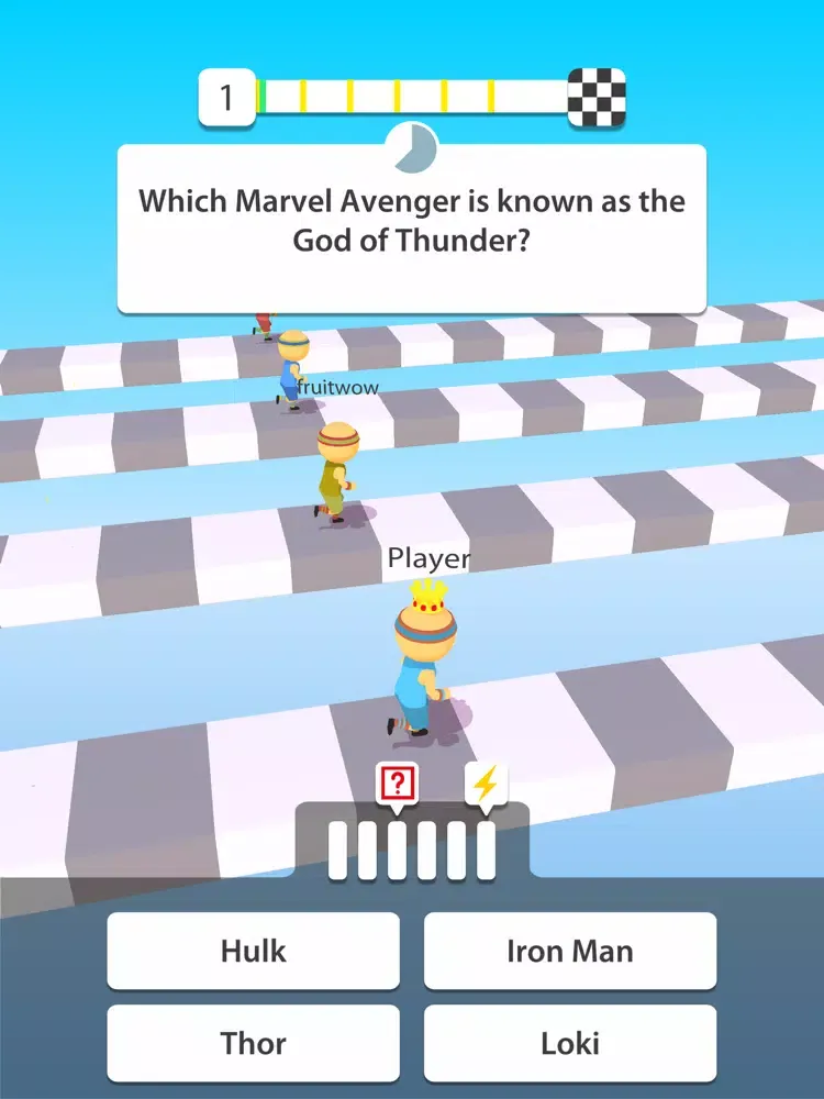 Trivia Dash 3D iPad  स्क्रीनशॉट