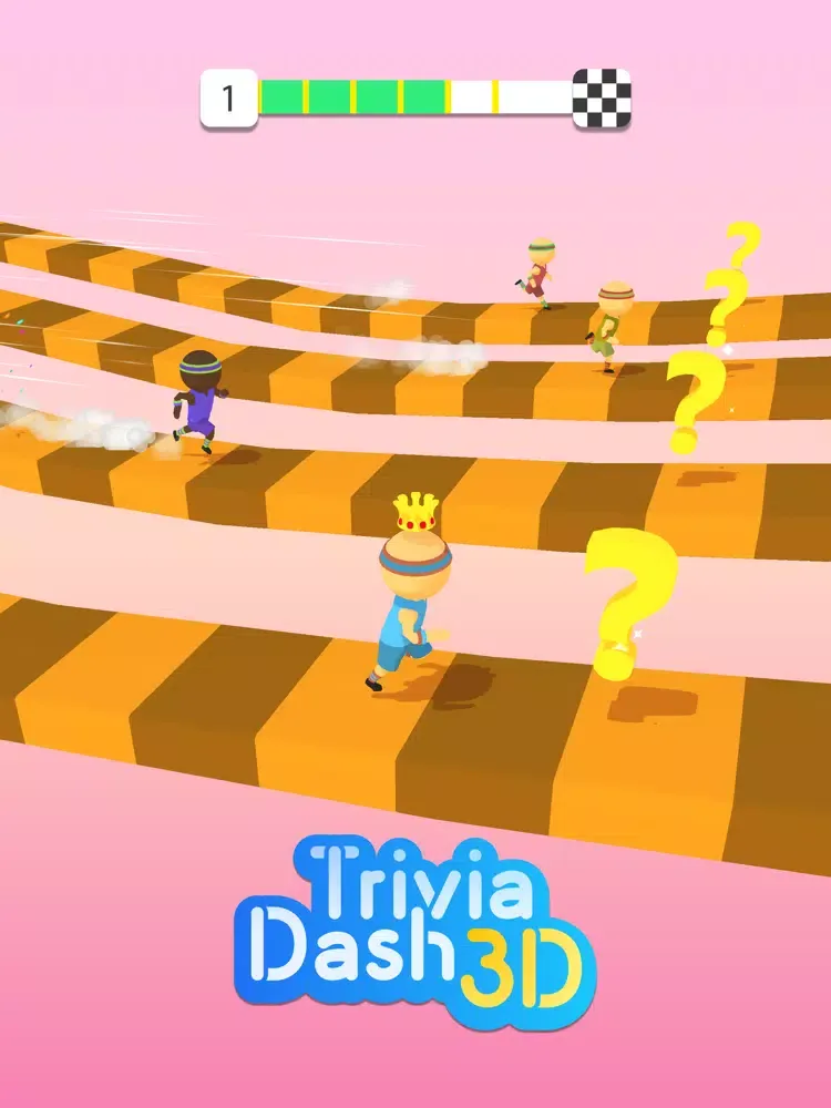 Trivia Dash 3D iPad  स्क्रीनशॉट