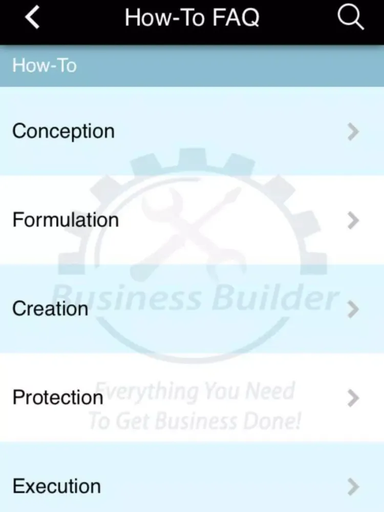 Business Builder App iPad  Ekran Görüntüleri