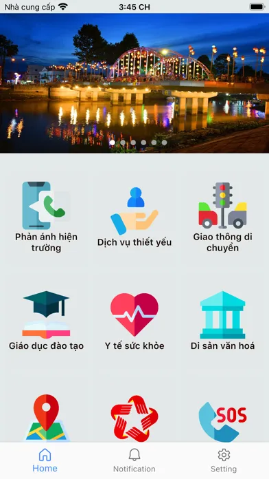 Capturas de pantalla de Cao Lãnh SmartCity
