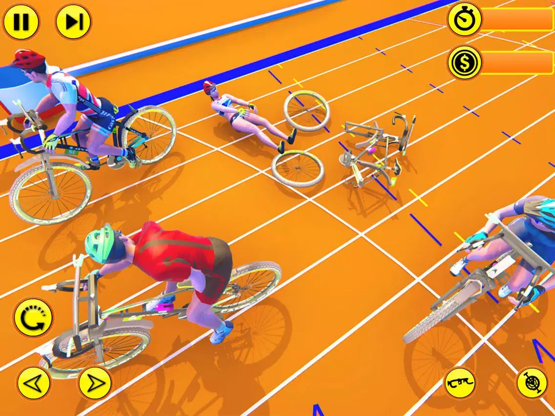 Capturas de tela do Bicycle Racing Simulator iPad 