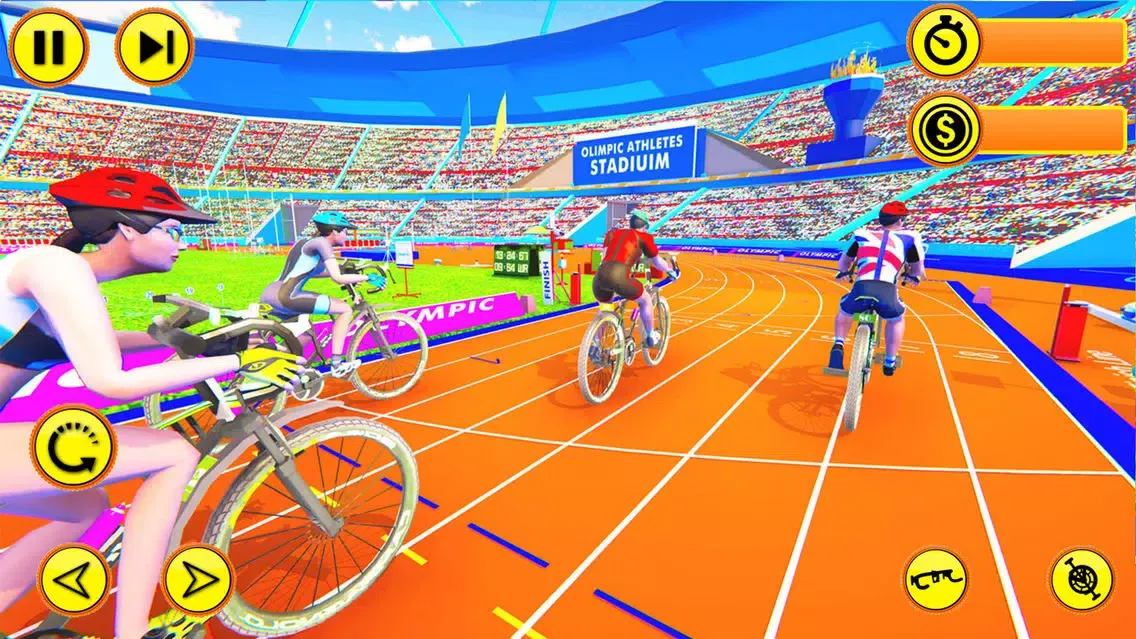 Capturas de tela do Bicycle Racing Simulator