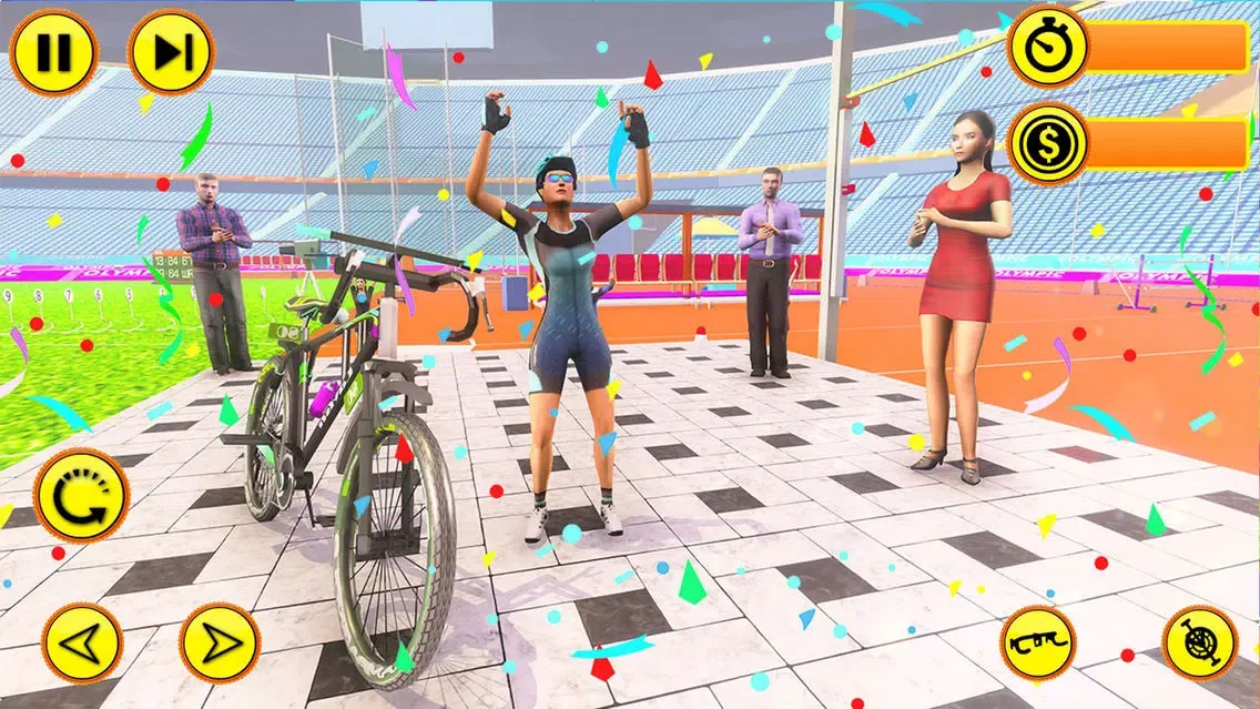 Capturas de tela do Bicycle Racing Simulator