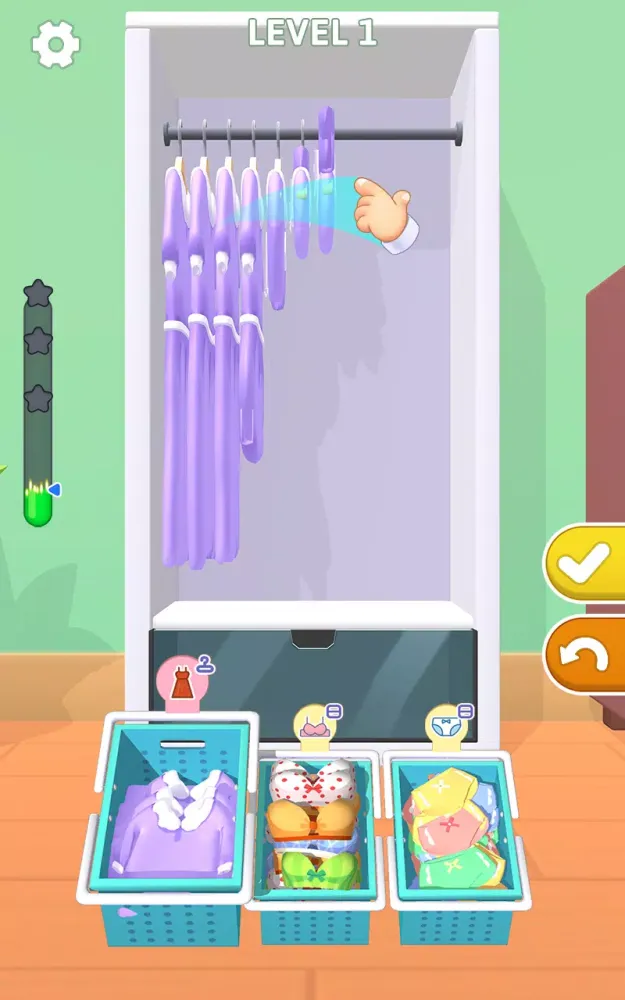 Zrzuty ekranu Closet Organizer