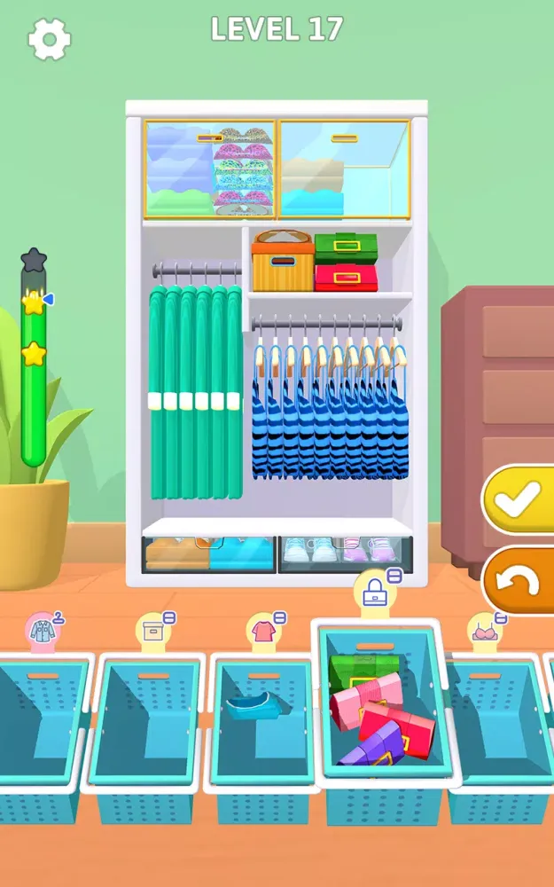 Zrzuty ekranu Closet Organizer