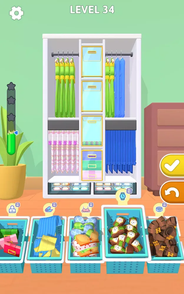 Zrzuty ekranu Closet Organizer