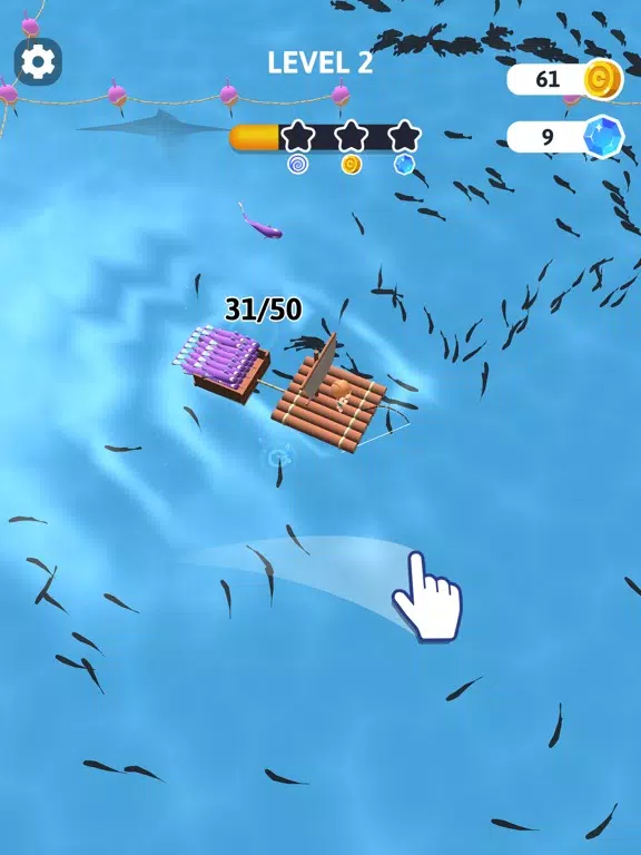Capturas de tela do Fish Casting iPad 