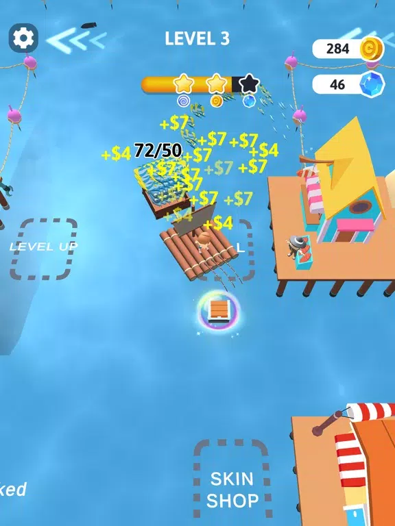 Capturas de tela do Fish Casting iPad 