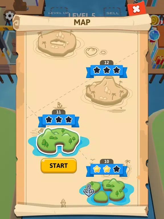Capturas de tela do Fish Casting iPad 