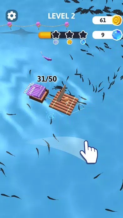 Capturas de tela do Fish Casting