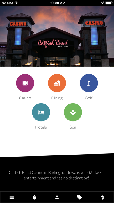 Ảnh chụp màn hình của Catfish Bend Casino Rewards