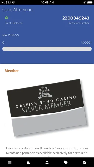 Catfish Bend Casino Rewards スクリーンショット