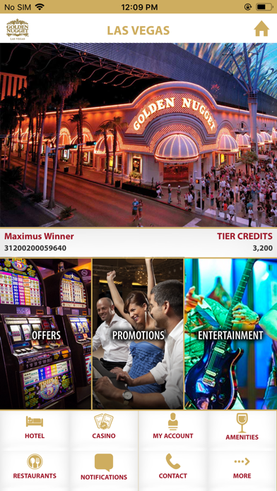 Golden Nugget 24K Select Club سکرین شاٹس
