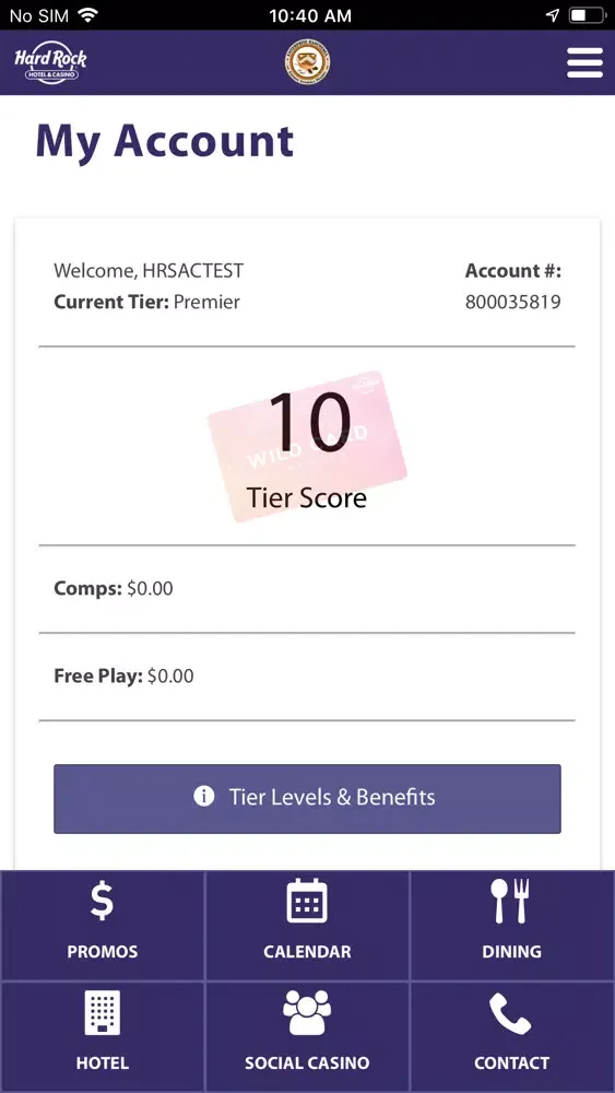 Hard Rock Casino Sacramento Screenshots