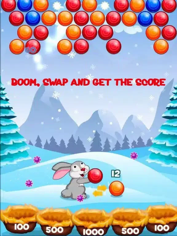 Bunny Bubble Shooter Deluxe iPad  سکرین شاٹس