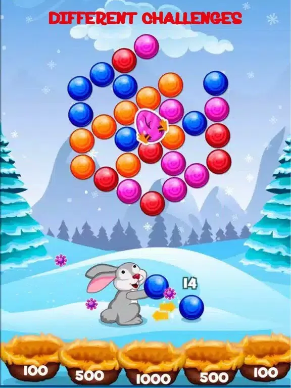 Bunny Bubble Shooter Deluxe iPad  سکرین شاٹس
