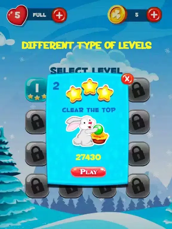 Bunny Bubble Shooter Deluxe iPad  سکرین شاٹس