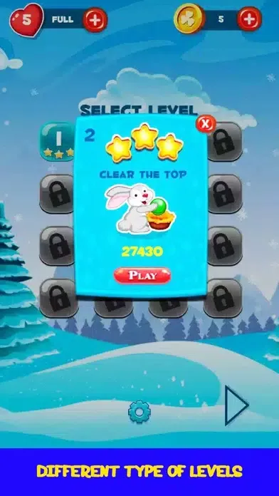 Bunny Bubble Shooter Deluxe سکرین شاٹس