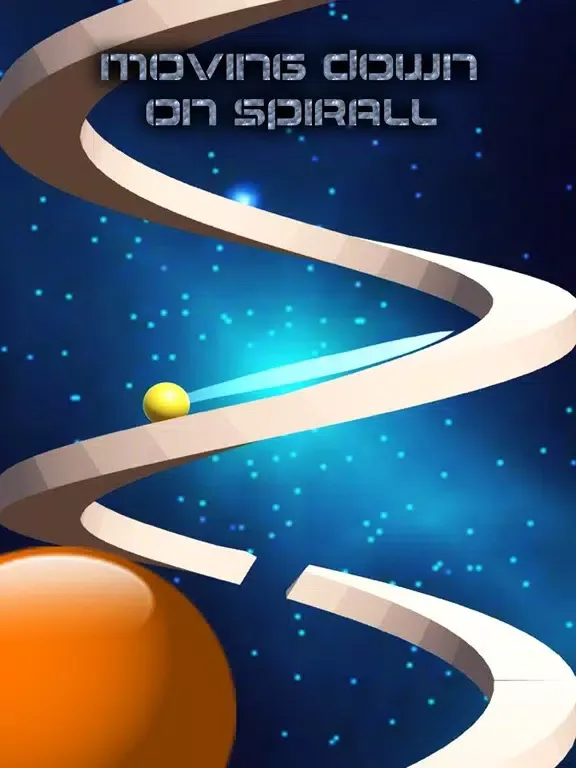 Spiral Ball Rolling Challenge iPad  سکرین شاٹس