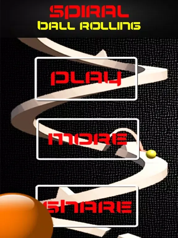 Spiral Ball Rolling Challenge iPad  سکرین شاٹس