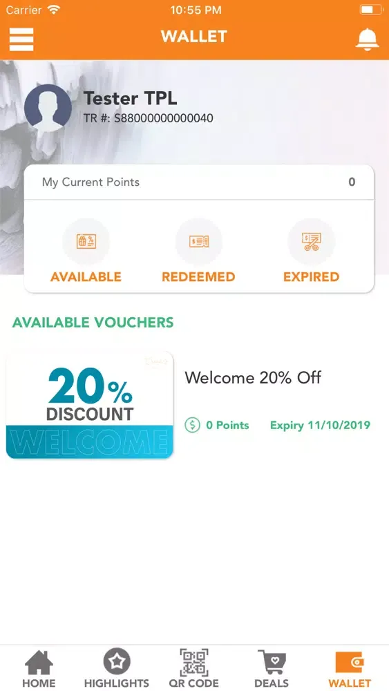 ภาพหน้าจอของ Times Rewards