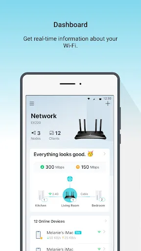 Capturas de pantalla de TP-Link Aginet