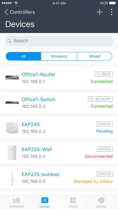 TP-Link Omada Screenshots