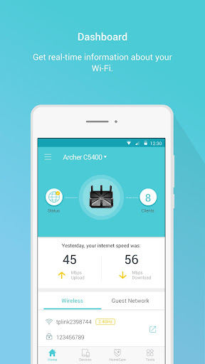 TP-Link Tetherscreenshot dell'app3