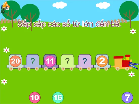 Bé Học Toán - Học Số Từ 0 - 20 iPad  Screenshots