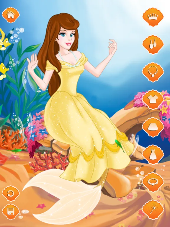 Mermaid Dress Up for Kids iPad  Screenshots