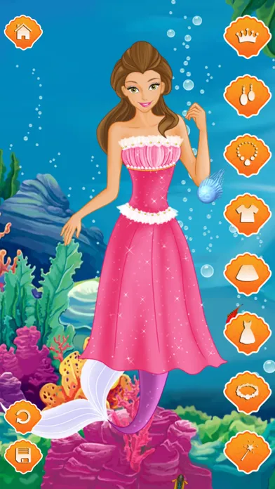 Mermaid Dress Up for Kids Screenshots