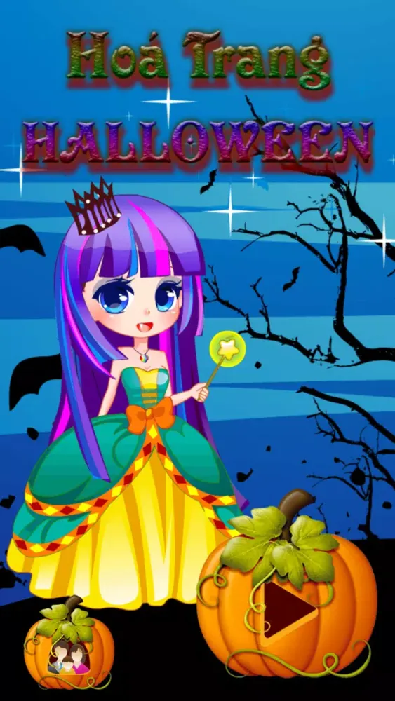 صور Hoá Trang Halloween Cho Bé