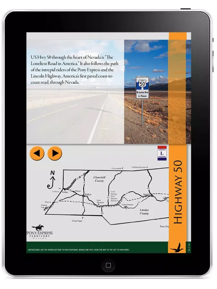 Visit Fallon Nevada iPad  स्क्रीनशॉट