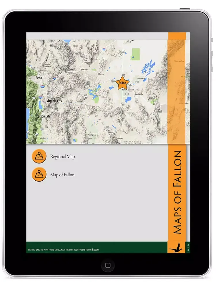 Visit Fallon Nevada iPad  स्क्रीनशॉट