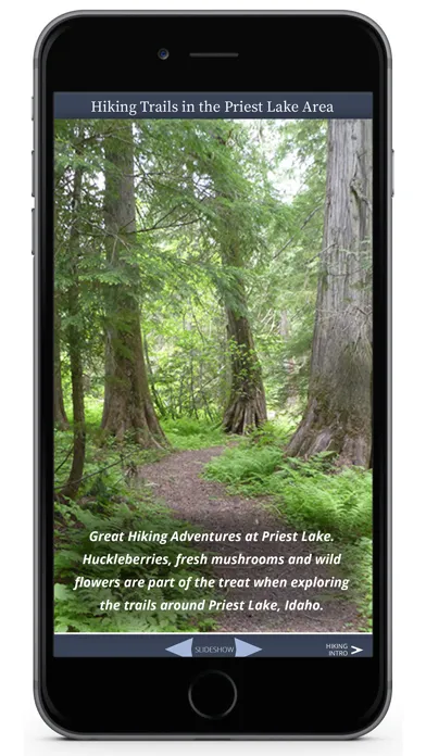 Priest Lake, ID Trails Guide Screenshots