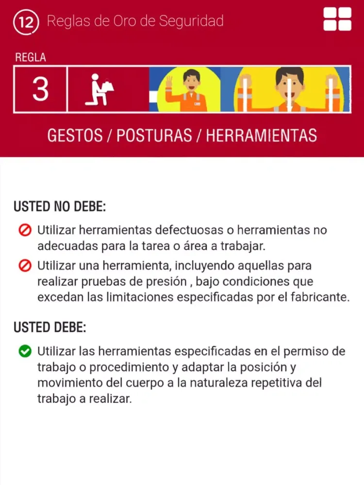 Capturas de pantalla de Reglas de Oro - TOTAL iPad 
