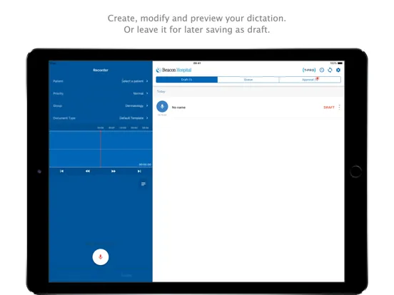 تصاویر Beacon Dictate iPad 