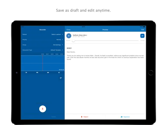 تصاویر Beacon Dictate iPad 
